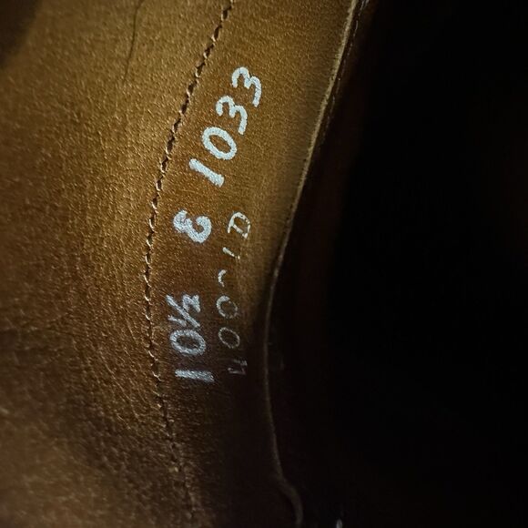 Allen Edmonds Lake Forest Men\'s 10.5 Dress Loafer Walnut Leather Slip On Shoe
